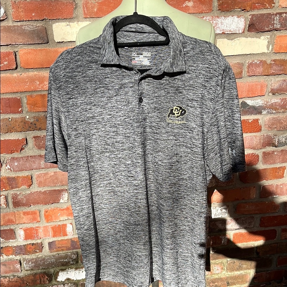 Under Armor University of Colorado Polo Size Medium